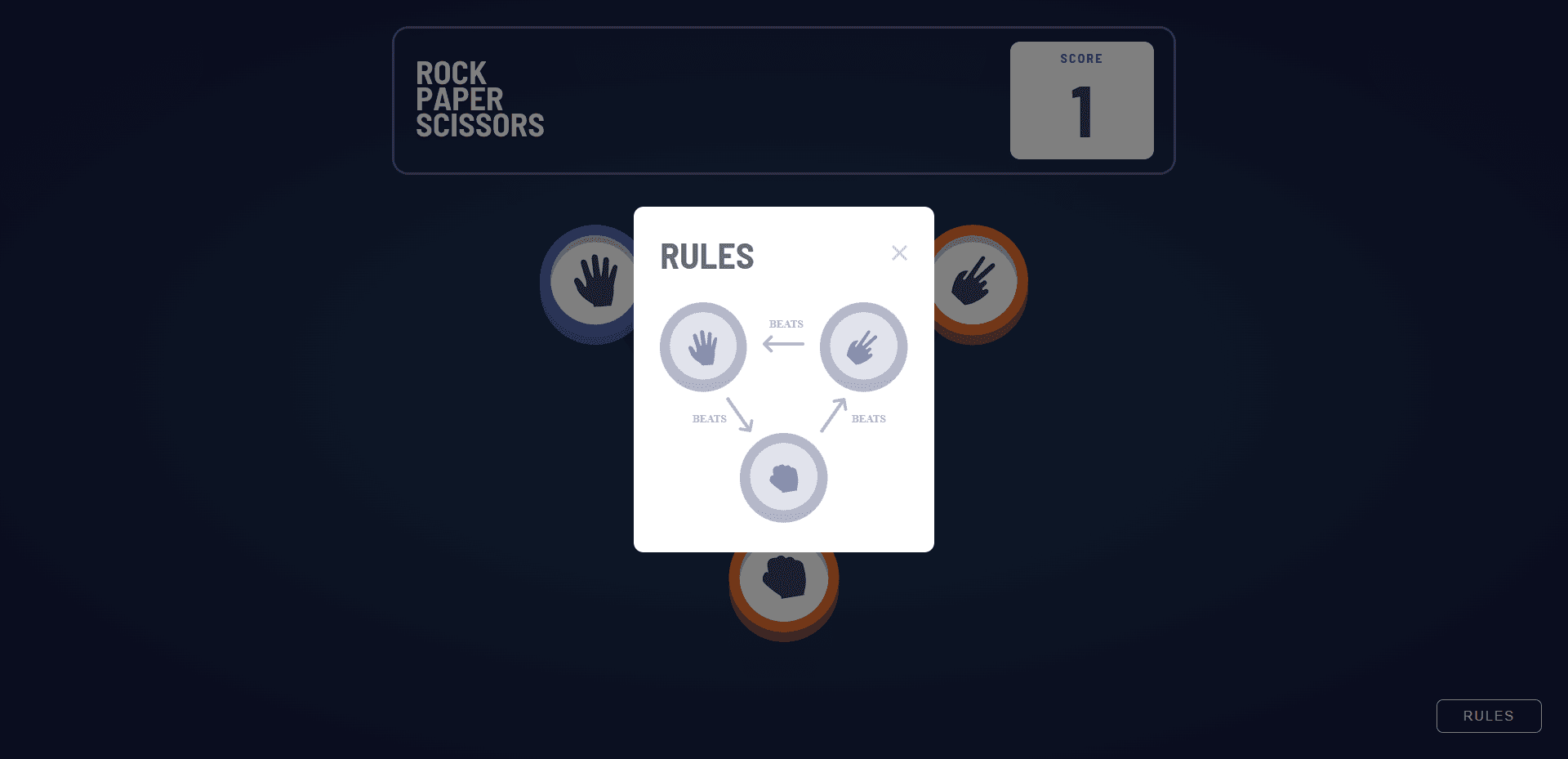 Rock Paper Scissors Game